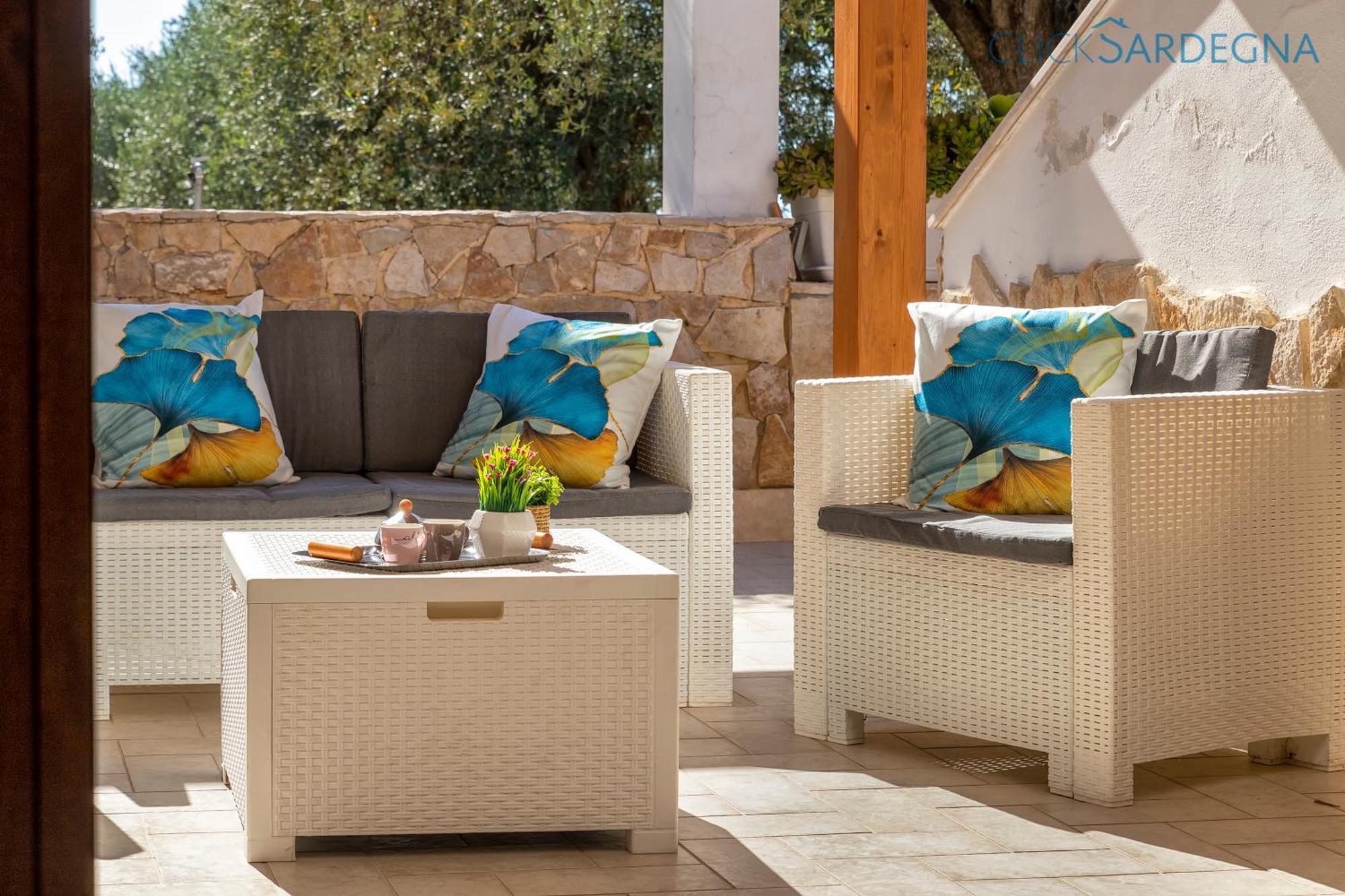 Clicksardegna Casa Speranza In Villa Brionis Con Grande Veranda Alghero Buitenkant foto
